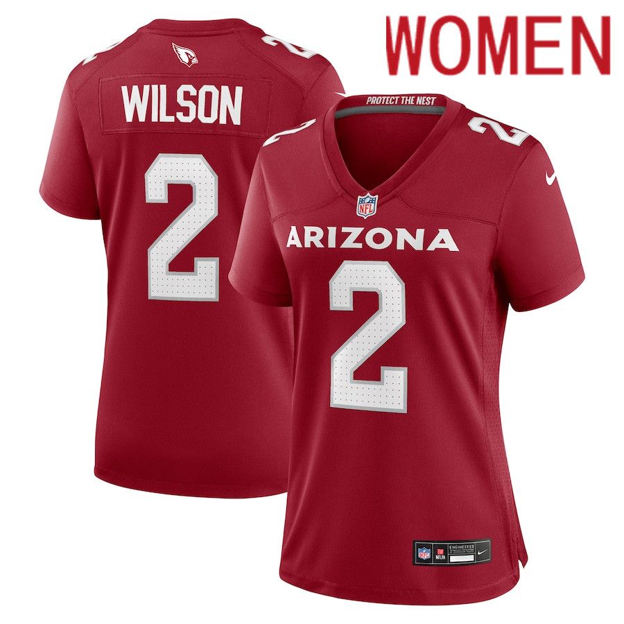 Women Arizona Cardinals #2 Mack Wilson Nike Cardinal Game NFL Jersey